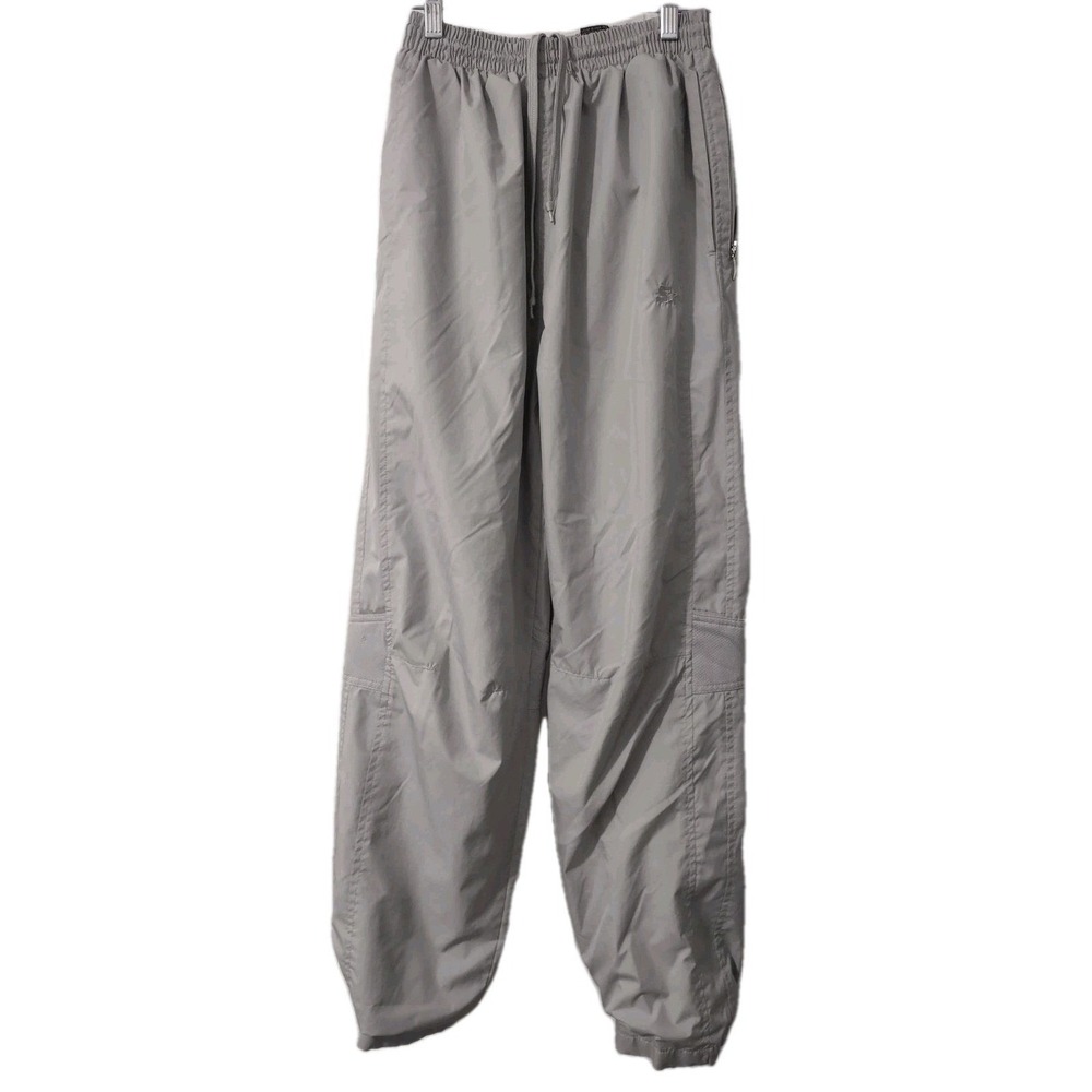 Starter Sweatpants Men's Size Small Mesh Lined Gray Ankle Zip Pocket Jogger Logo